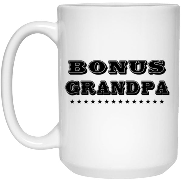 Bonus Grandpa Father’s Day Mug, Happy Father’s Day