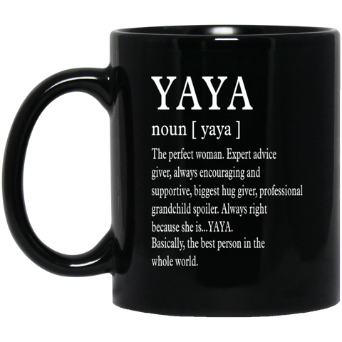 Yaya mug, Gift for Grandma, Gift for Mother