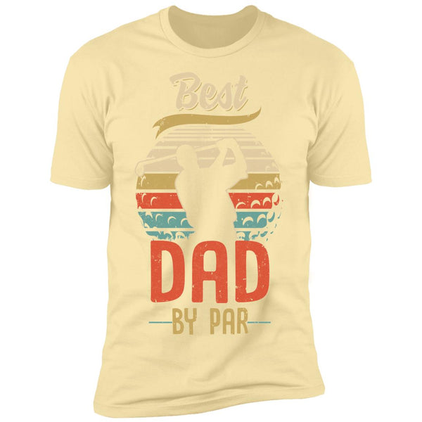 Best Dad By Par Fathers Day Funny Golf Gift