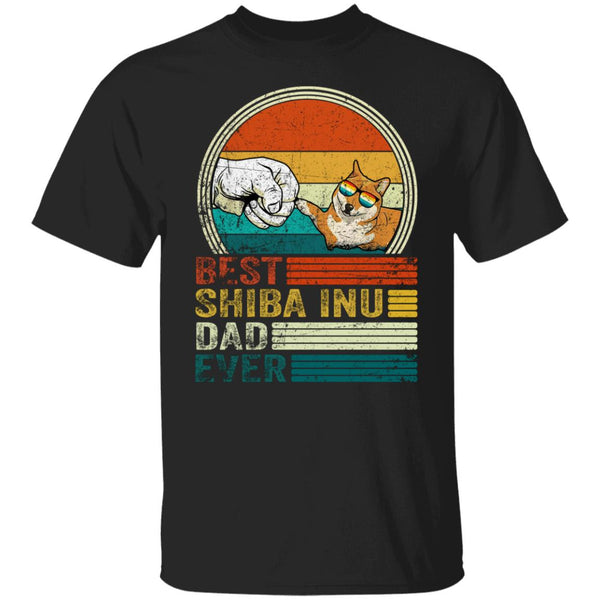 Best shiba inu dad ever shirt