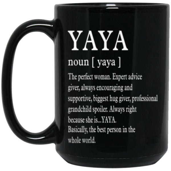 Yaya mug, Gift for Grandma, Gift for Mother