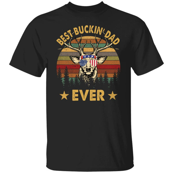 Best buckin dad ever vintage shirt