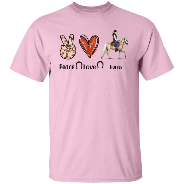 Peace Love Horses Shirts CustomUni