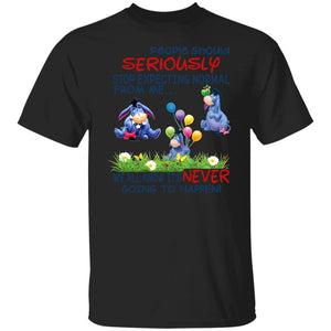 People Should Seriously Stop Expecting Normal From Me - Funny Tee - Shirt For Donkey Lover