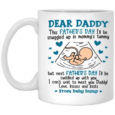 This Father's Day I'll be snuggle up in mommy's tummy mug