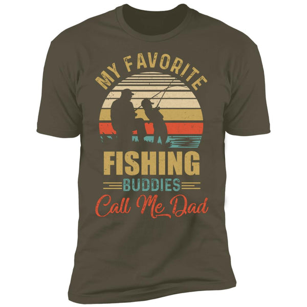 My Favorite Fishing Buddies Call Me Dad Fathers Day