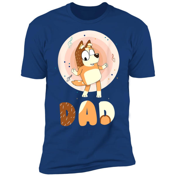 Dad bluey shirt, Father's Day gift