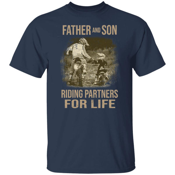 father and son riding partners for life