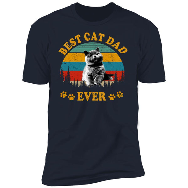 best cat dad ever shirt, gift for Daddy, Father's Day gift