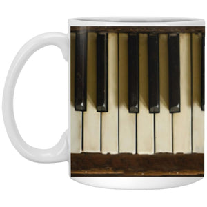 Piano mug, Gift for father, gift for mother, Father's Day Gift, Piano Lover