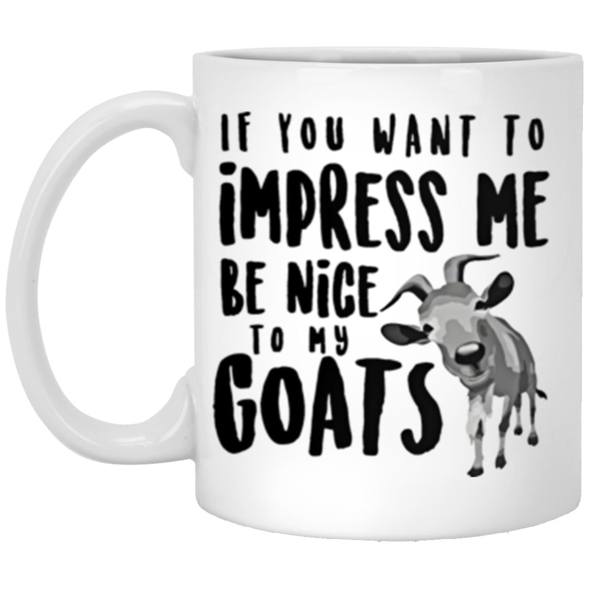 Goat Mug, Goat Coffee Cup Ceramic Mug, Funny Coffee Mug