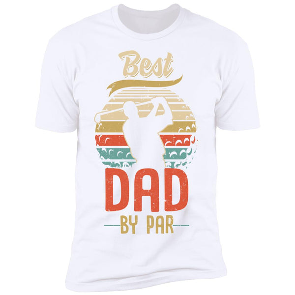 Best Dad By Par Fathers Day Funny Golf Gift