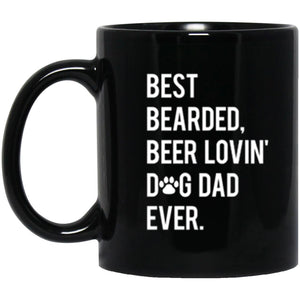 Best bearded beer lovin dog dad ever, Dog Dad mug, Gift for Daddy