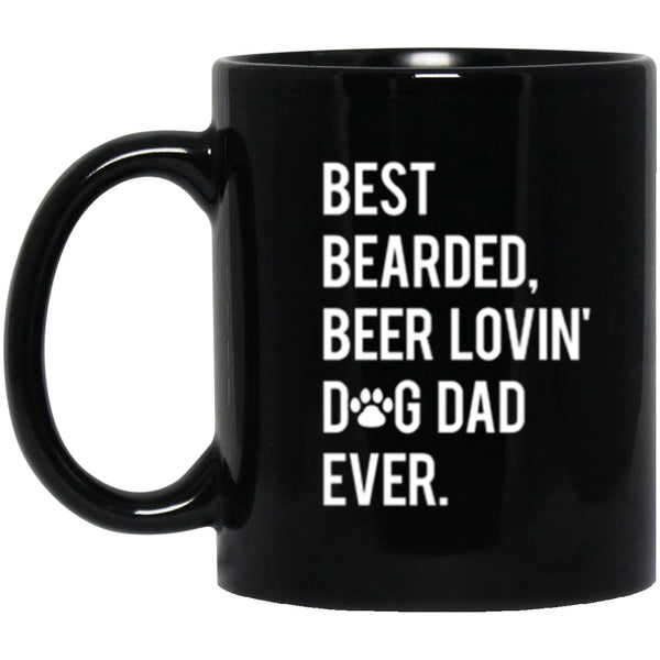 Best bearded beer lovin dog dad ever, Dog Dad mug, Gift for Daddy