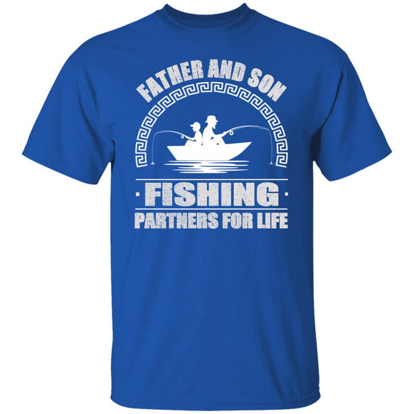 Father And Son Fishing Partners For Life Shirt