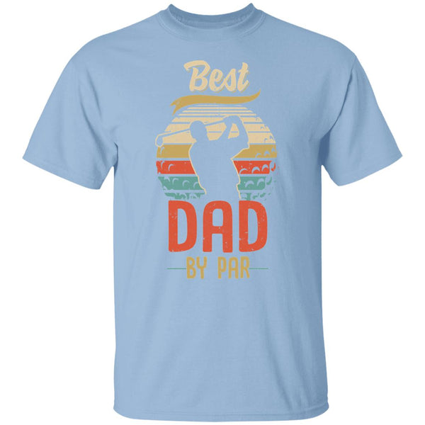 Best Dad By Par Fathers Day Funny Golf Gift