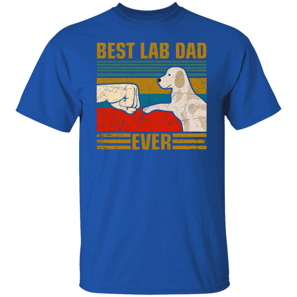 Best lab dad ever shirt