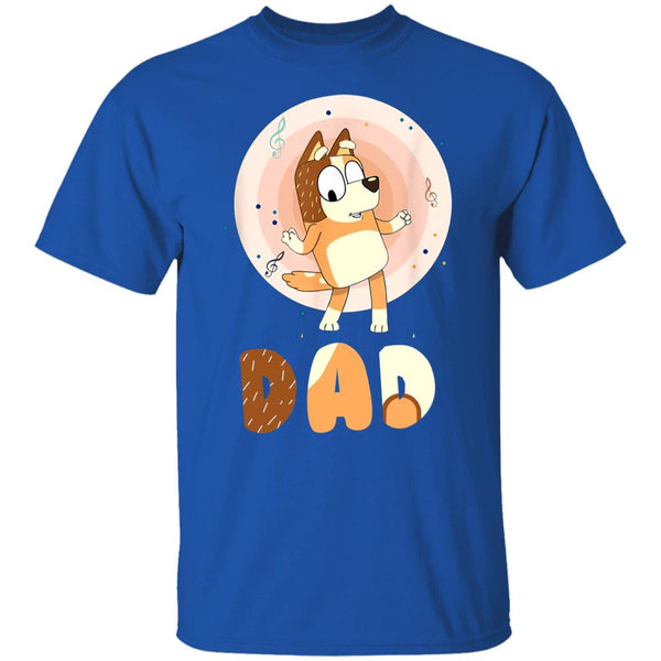 Dad bluey shirt, Father's Day gift