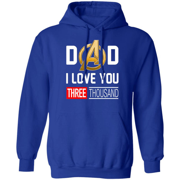 Dad i love you three thousand shirt