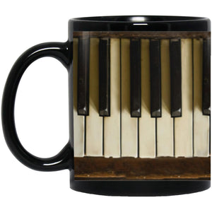 Piano mug, Gift for father, gift for mother