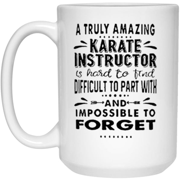 Karate instructor Mug, Thank you Mug, Appreciation Mug