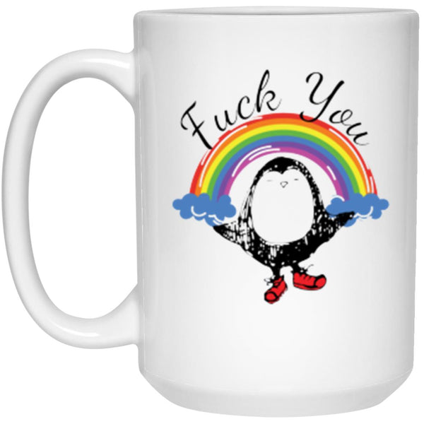 Penguin Funny Fuckyou Mug