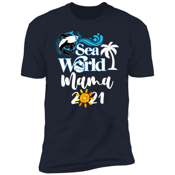 Sea World Mama 2021 Unisex Tee, Gift For Mom