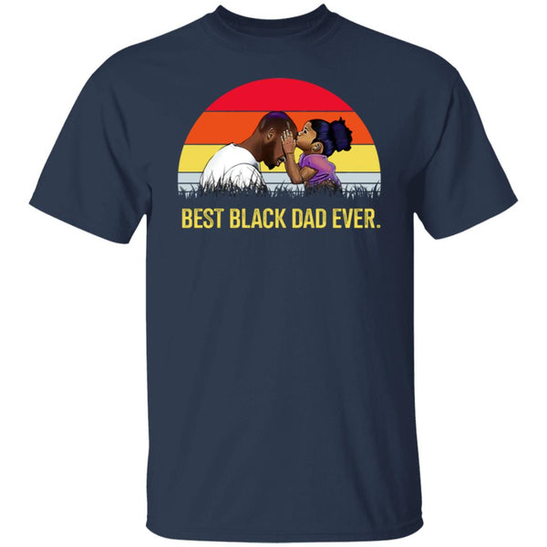 Best black dad ever shirt