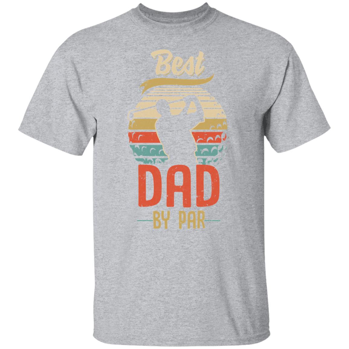 Best Dad By Par Fathers Day Funny Golf Gift