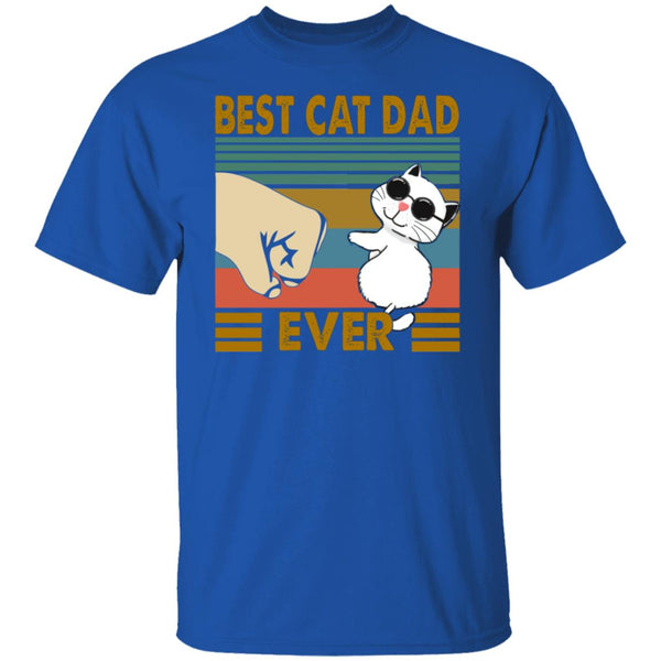 Best cat dad ever vintage shirt