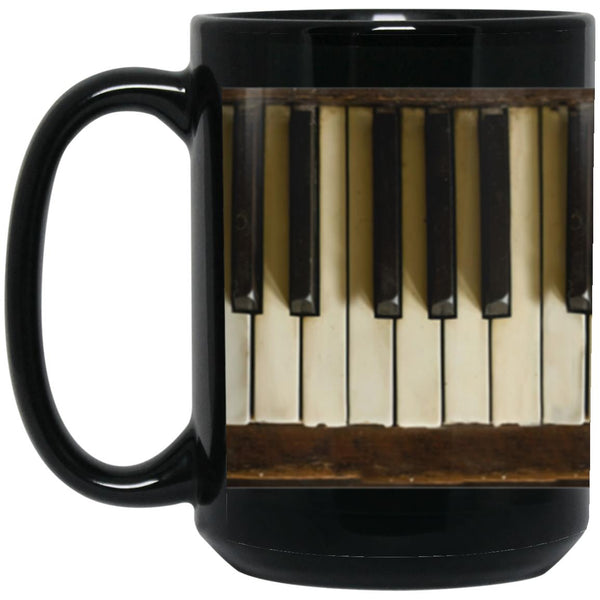 Piano mug, Gift for father, gift for mother