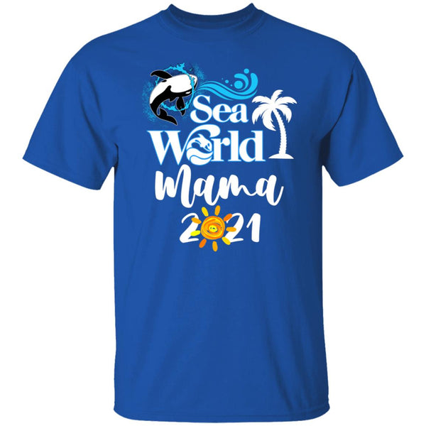 Sea World Mama 2021 Unisex Tee, Gift For Mom