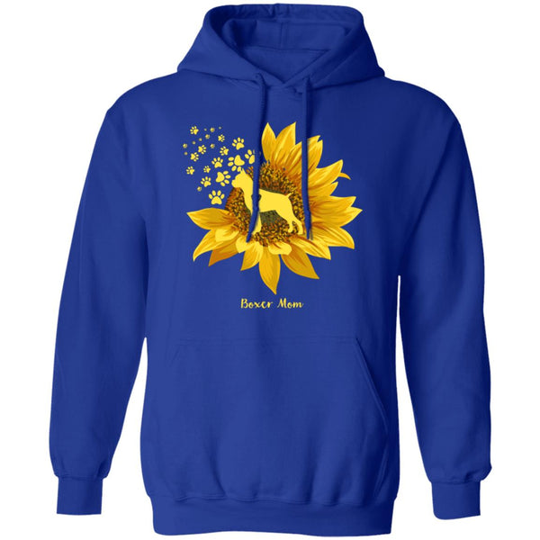 Boxer SunFlower GIft For Dog Mom Shirts