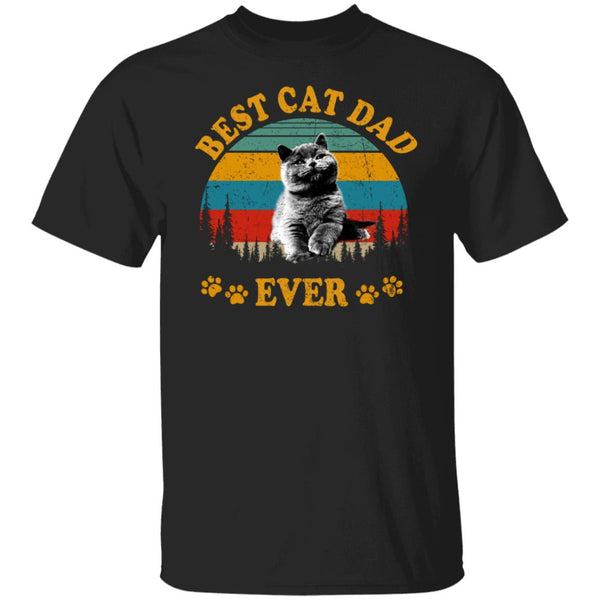 best cat dad ever shirt, gift for Daddy, Father's Day gift