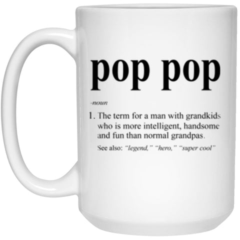 Pop Pop Mug, Gift for Father, Gift for Grandpa, Father's Day gift