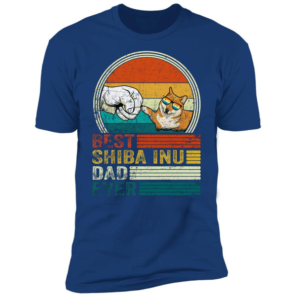 Best shiba inu dad ever shirt