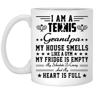 I'm Tennis Grandpa Coffee Mug - Gift For Grandpa - Gift For Daddy - CustomUni Mug