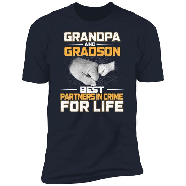 Grandpa and gradson best partners in crime for live