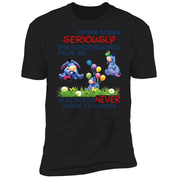 People Should Seriously Stop Expecting Normal From Me - Funny Tee - Shirt For Donkey Lover