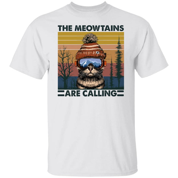 The Meotains Are Calling - Gift Shirt - Gift For Cat Lover