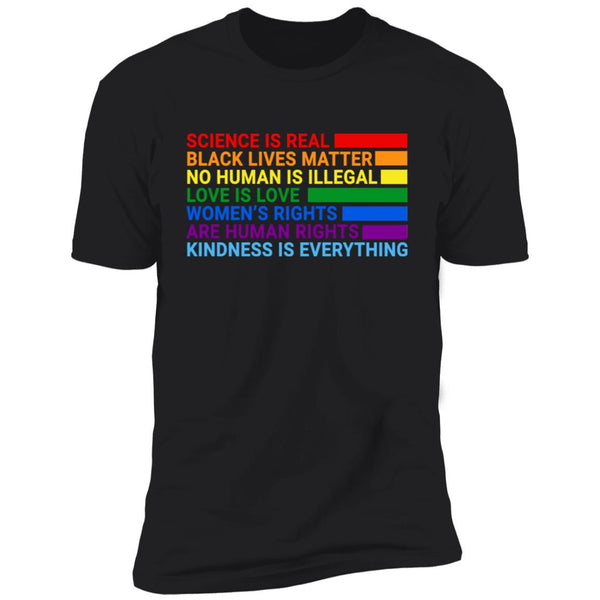 Science Is Real Black Lives Matter Tee - Gift Shirt