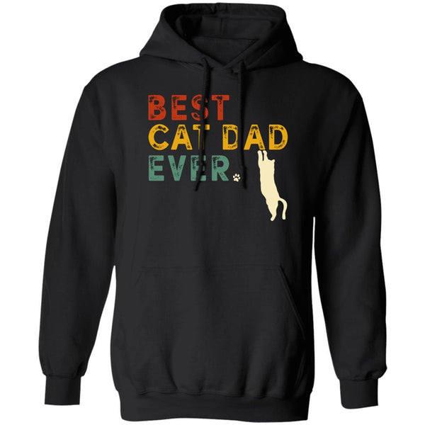 Best Cat Dad Ever Funny Retro Vintage Daddy Cat Lover Gift Classic TShirt