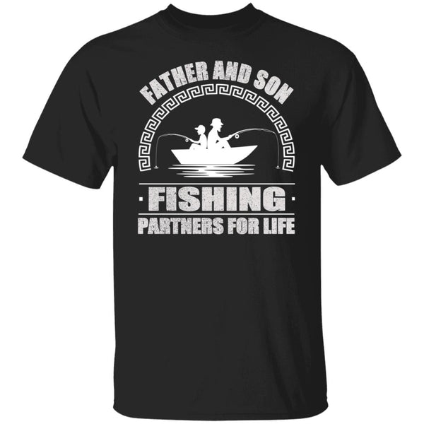 Father And Son Fishing Partners For Life Shirt