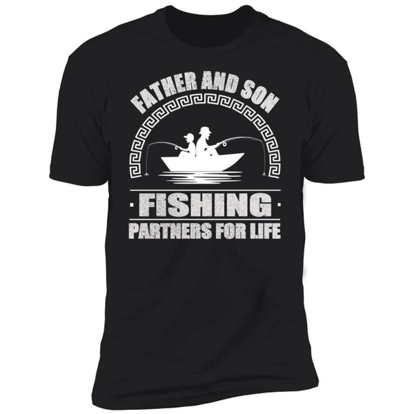 Father And Son Fishing Partners For Life Shirt