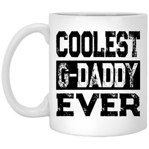 Coolest G Daddy Ever Coffee Mug - Gift For Daddy - CustomUni Mug