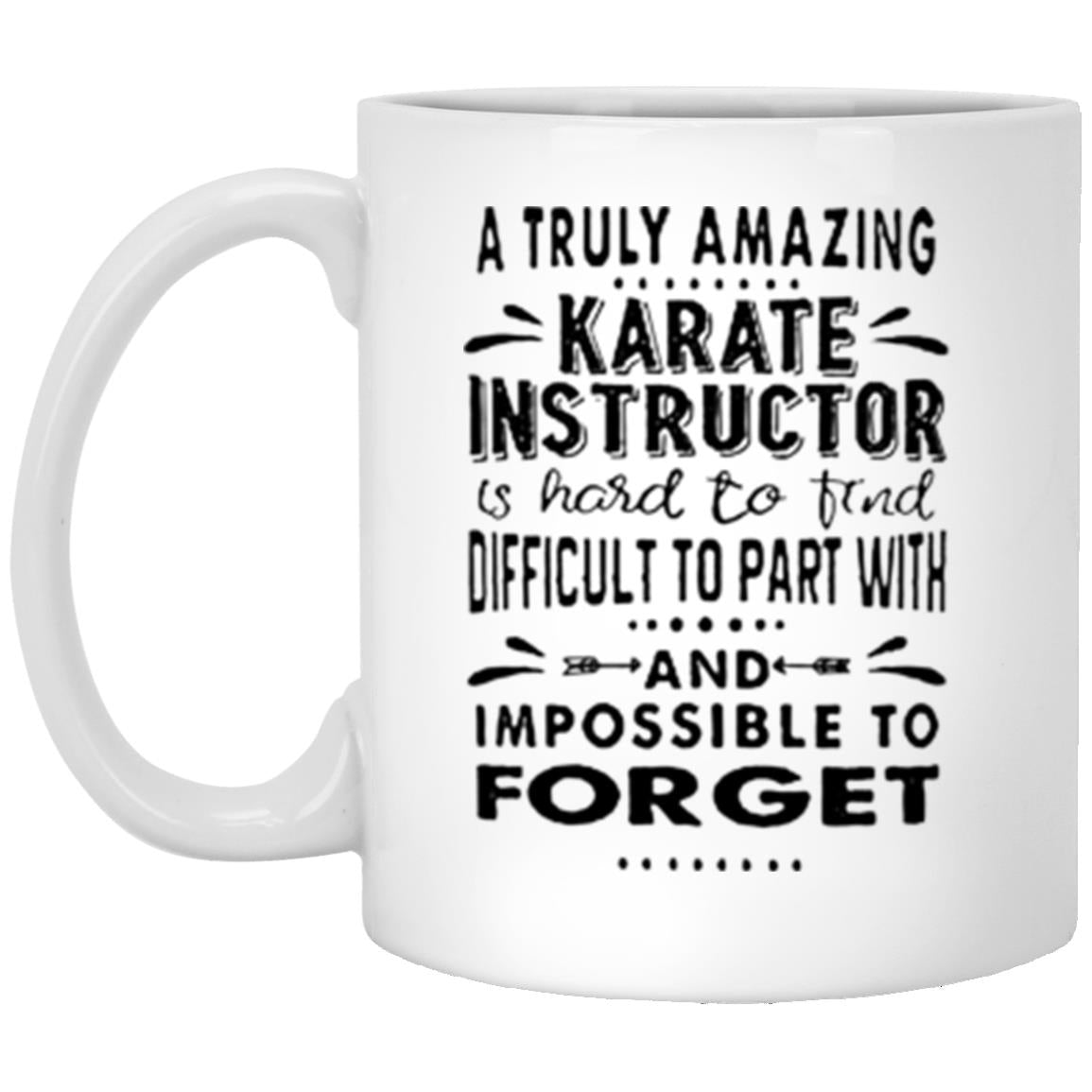 Karate instructor Mug, Thank you Mug, Appreciation Mug