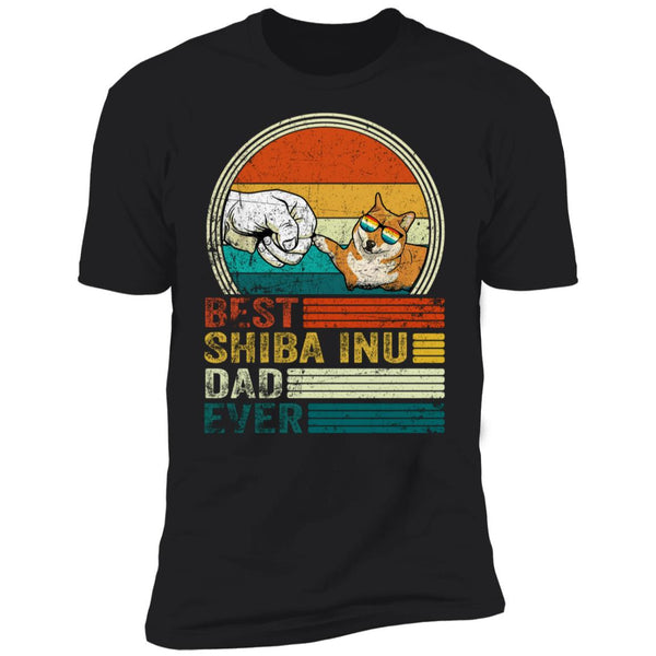 Best shiba inu dad ever shirt