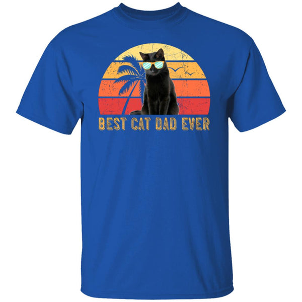 best cat dad ever, gift for father, dad shirt