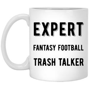 Expert Fantasy Footbal Trash Talker Coffee Mug - CustomUni Mug