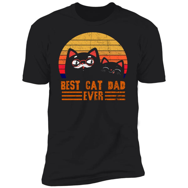 Best cat dad ever shirt, Father's Day Gift